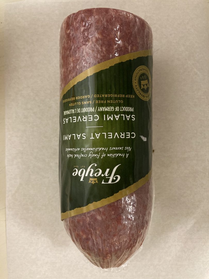 Cervelat Salami 100g Dutch Delicious Bakery